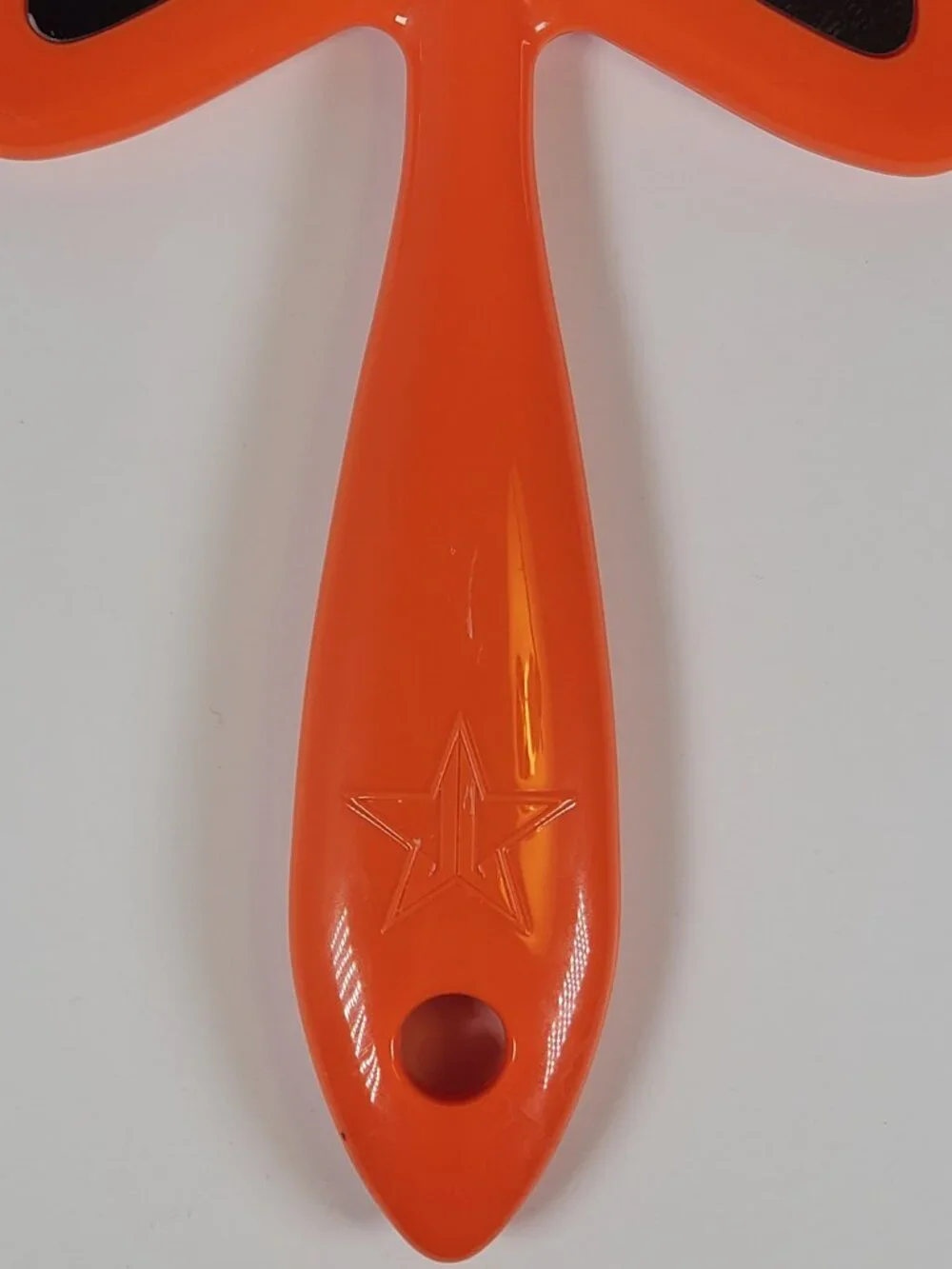 Jeffree Star Orange & Black Halloween Personal Hand Mirror Halloween Exclusive